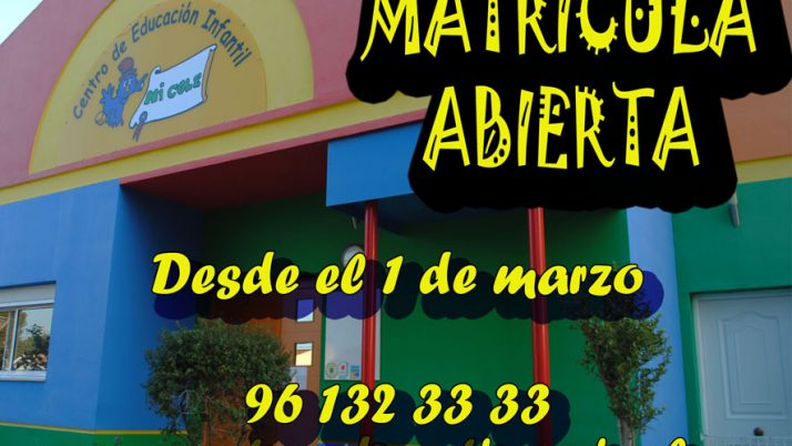 MATRÍCULA CURSO 17/18