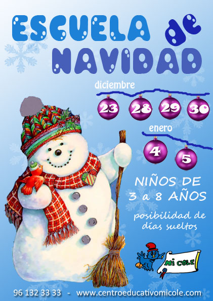 ESCUELA DE NAVIDAD