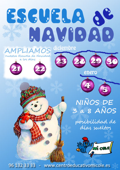 ESCUELA DE NAVIDAD